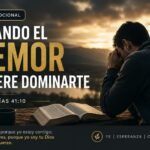 Cuando el temor quiere dominarte – Devocional de Isaías 41:10