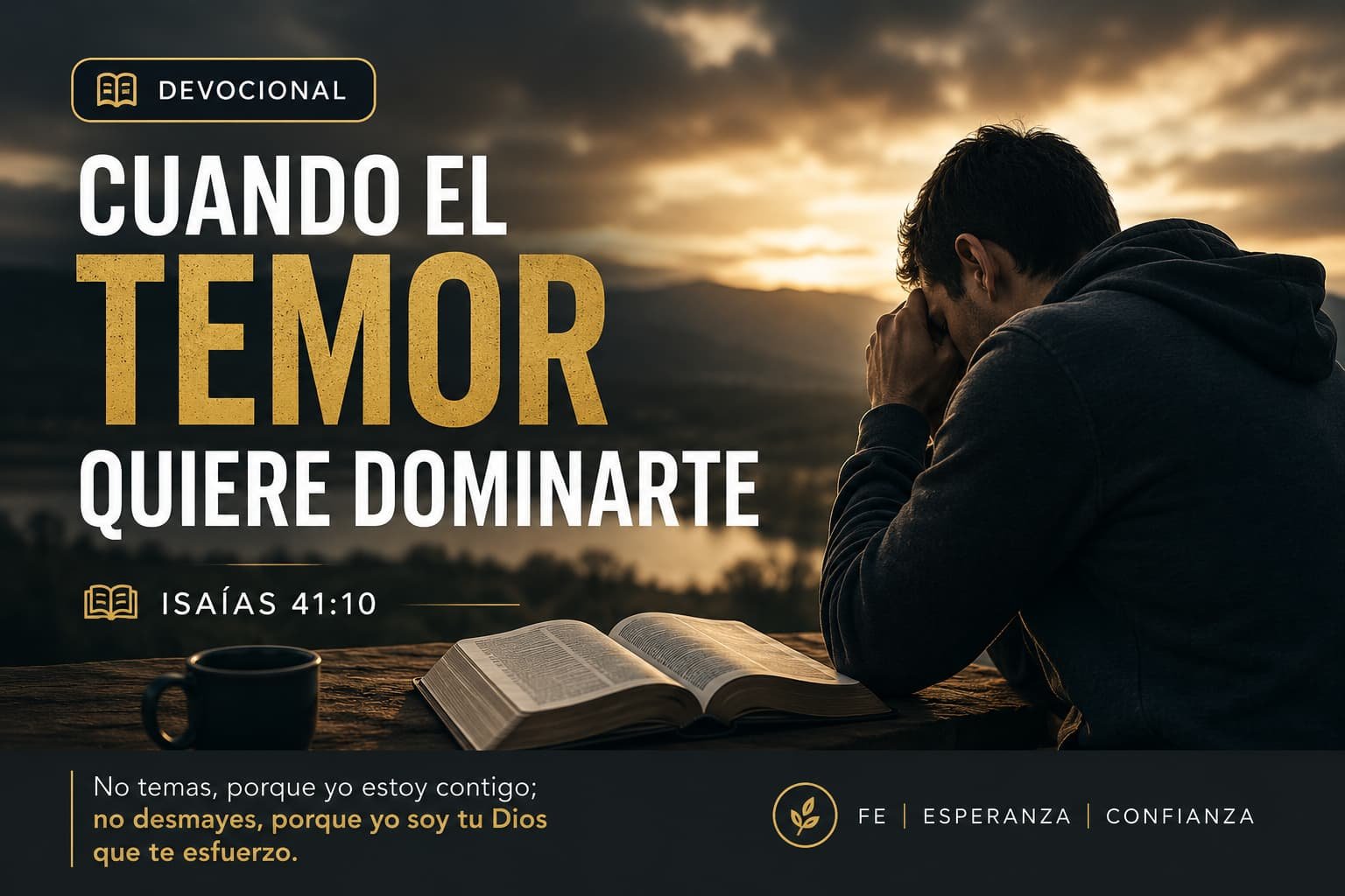 Cuando el temor quiere dominarte